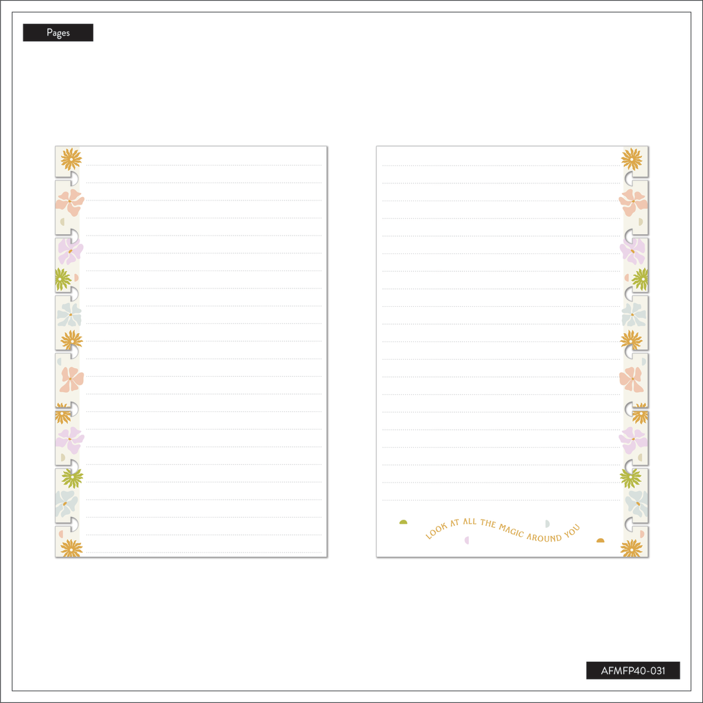 Desert Thistle Mini Fill Paper