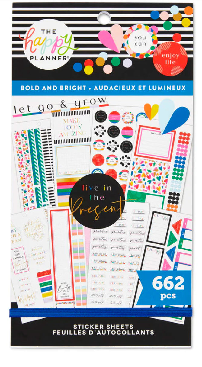 Bold and Bright Sticker book