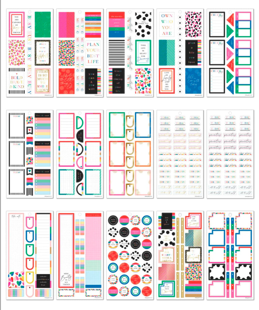 Bold and Bright Sticker book