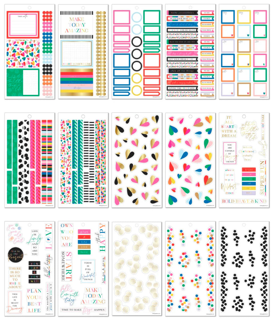 Bold and Bright Sticker book