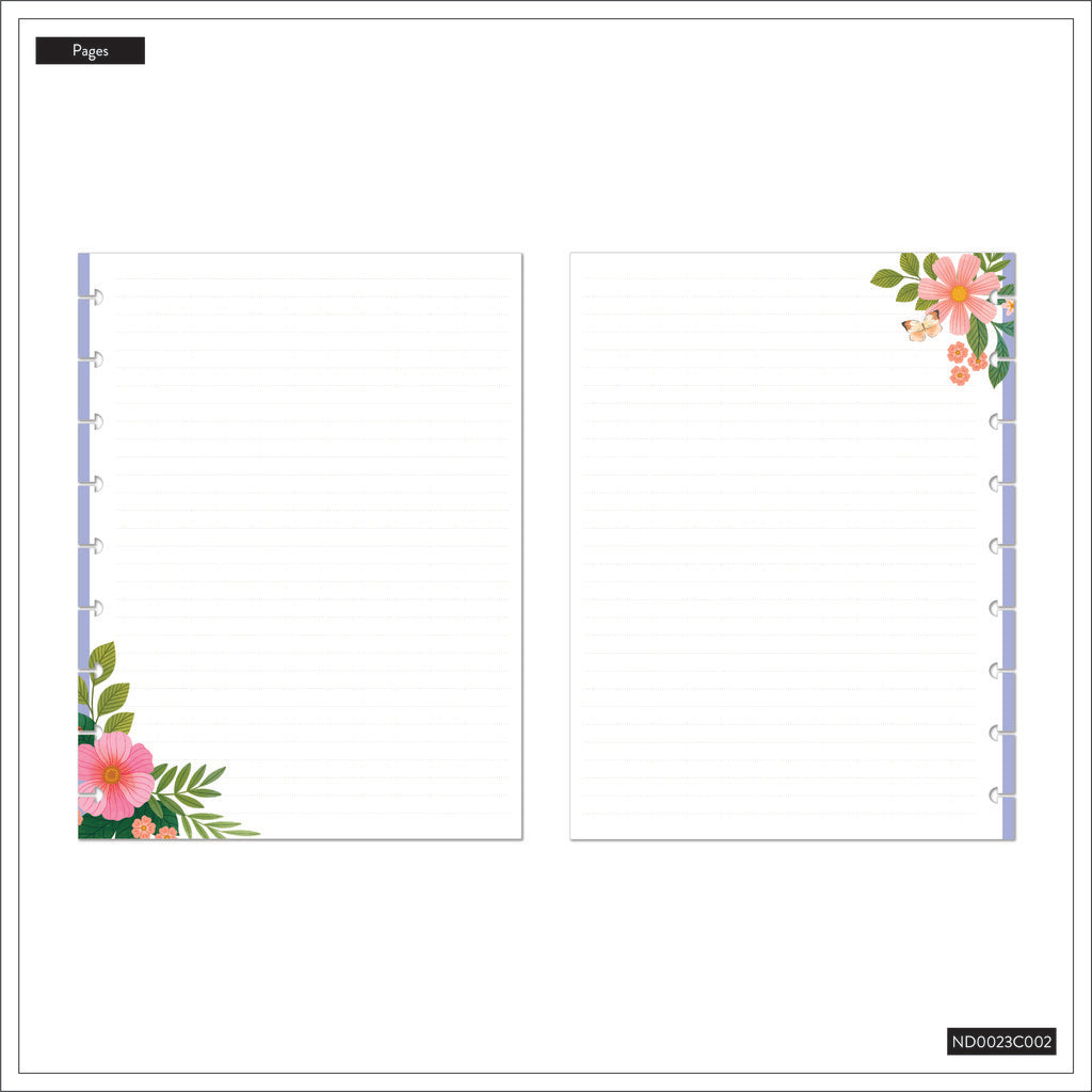Midnight Meadow Classic Disc Bound Notebook