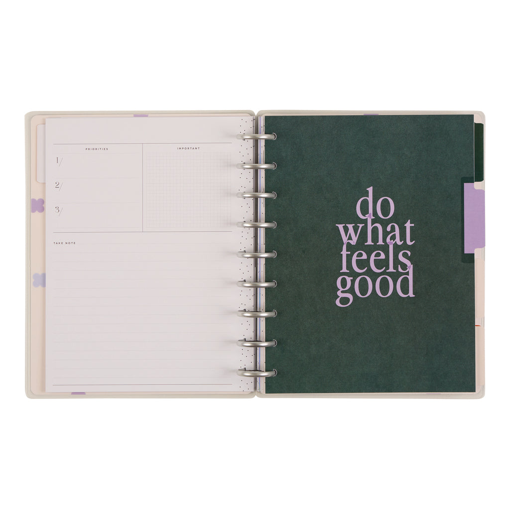 Soft Pop Classic Planner Dashboard 12 Meses sin Fecha