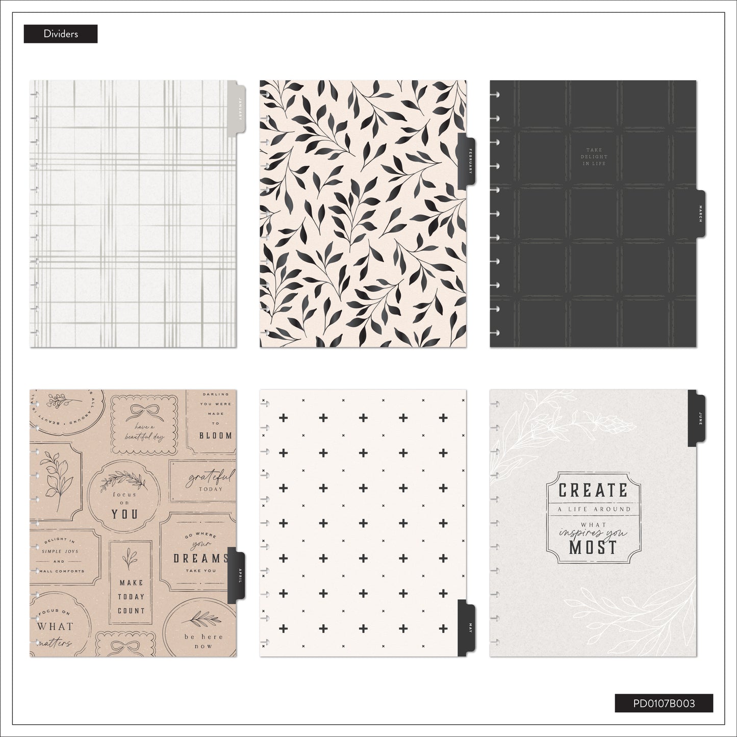 Heritage Charm Happy Planner Classic 12 Meses Fechado 2026 – Horizontal