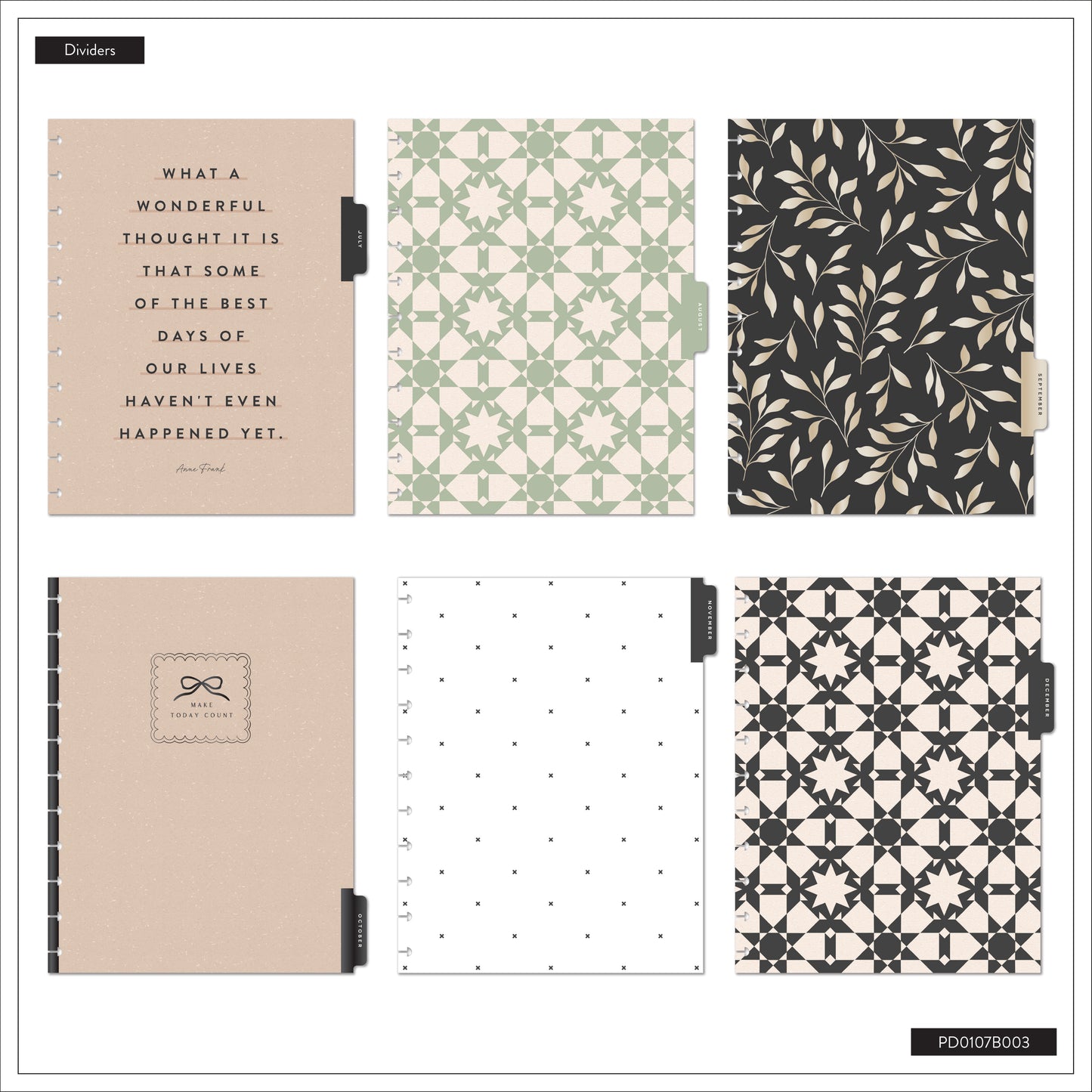 Heritage Charm Happy Planner Classic 12 Meses Fechado 2026 – Horizontal