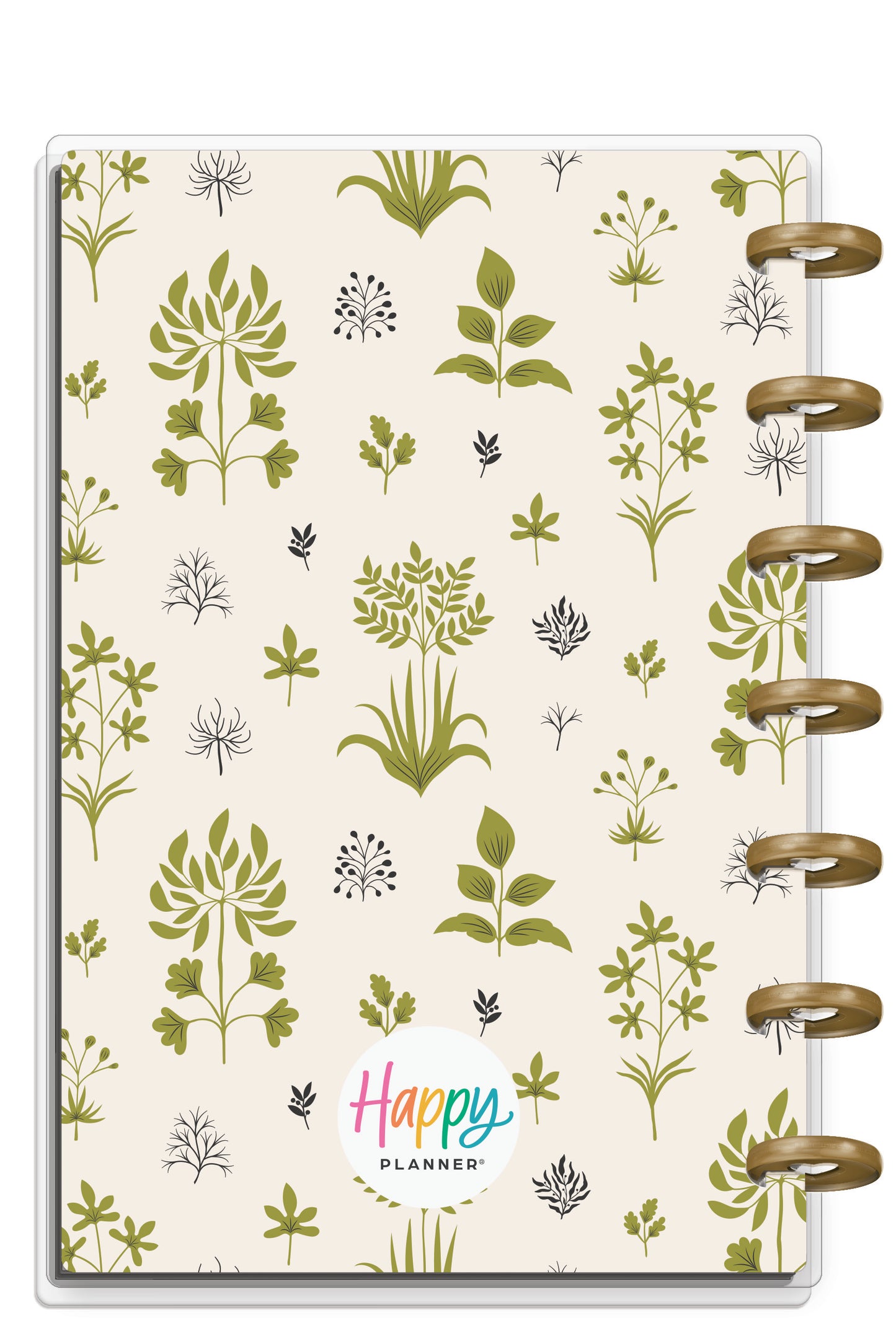 Herbarium Happy Planner Mini 12 Meses Fechado 2026 – Horizontal