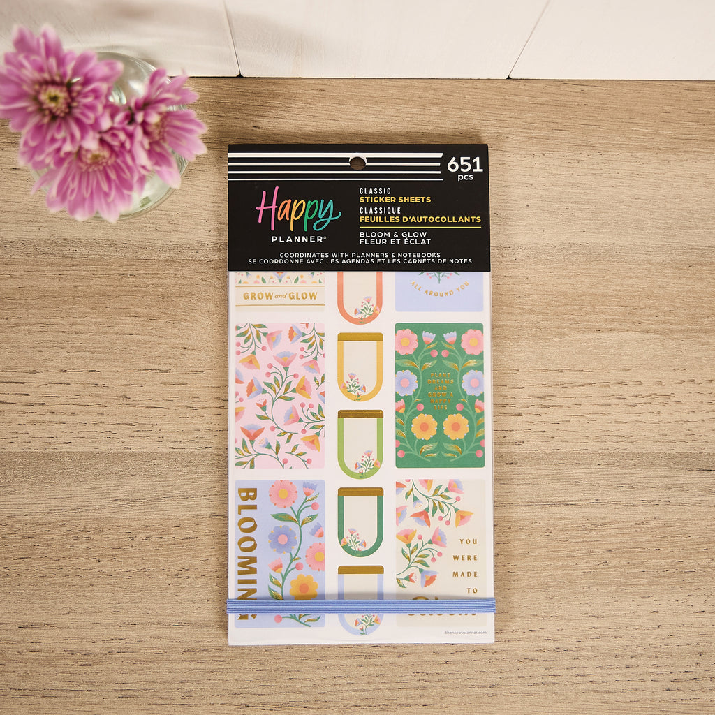 Bloom & Glow Classic 30 Sheet Sticker Value Pack