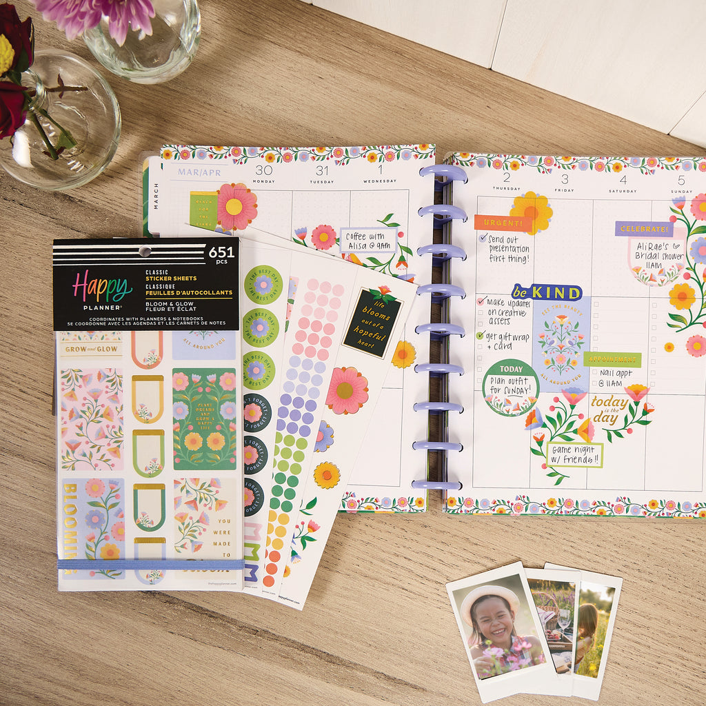 Bloom & Glow Classic 30 Sheet Sticker Value Pack