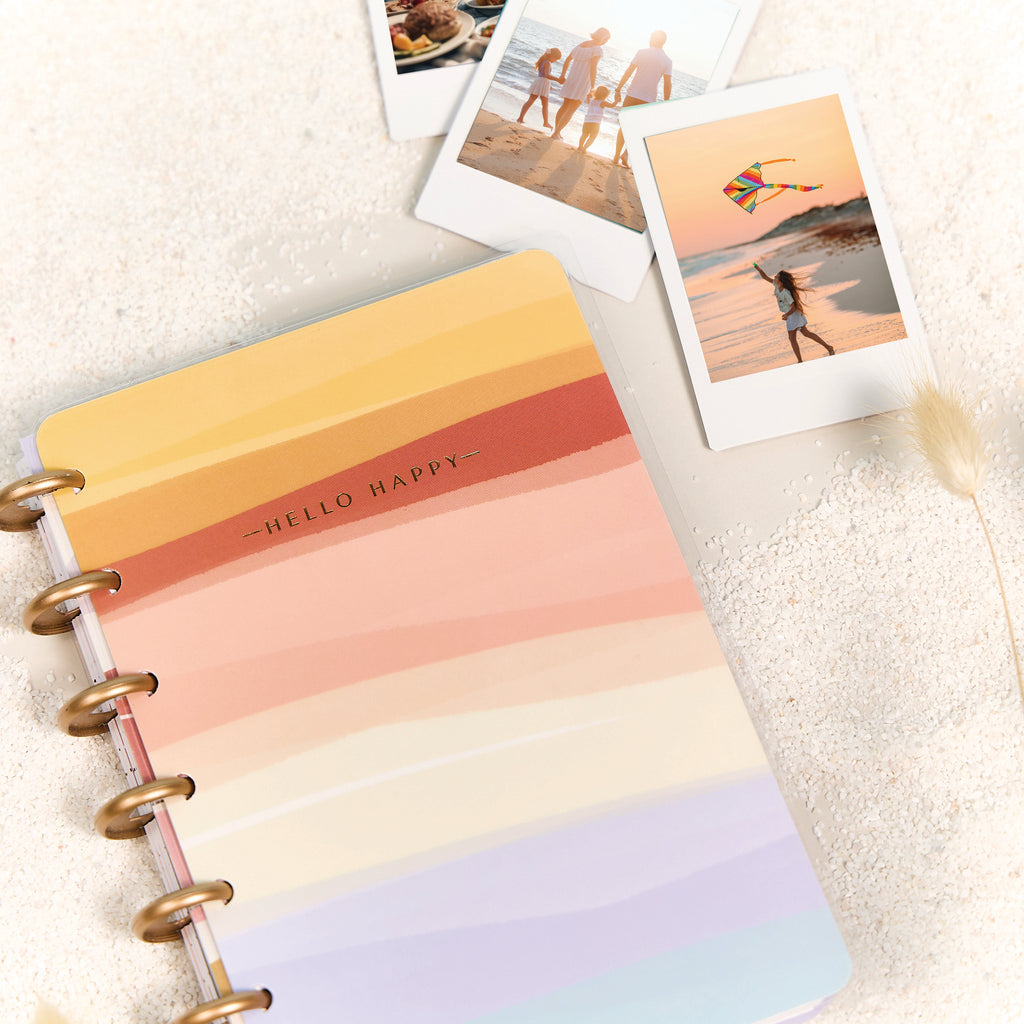 Serene Shapes Planner Dashboard Mini 12 Meses