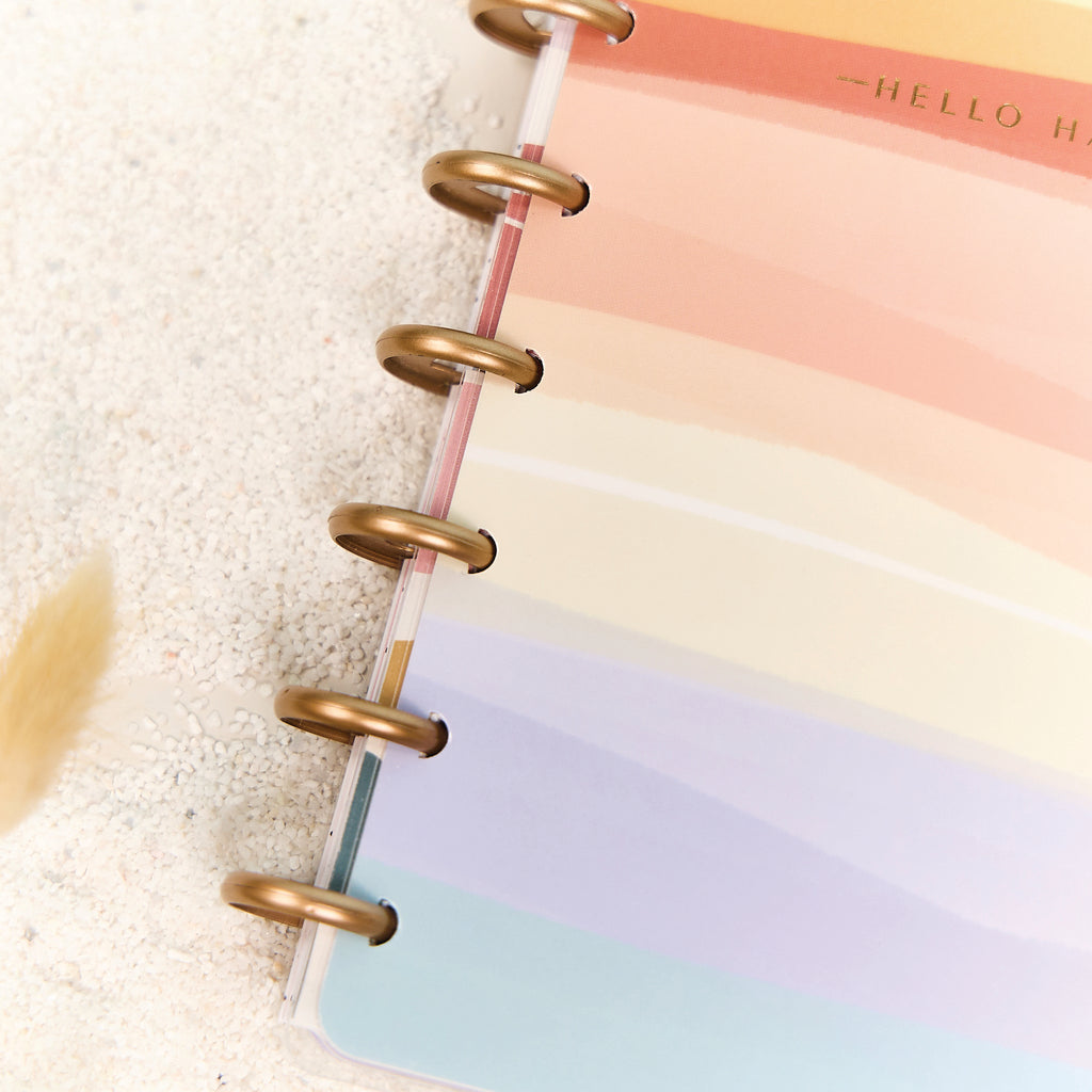 Serene Shapes Planner Dashboard Mini 12 Meses