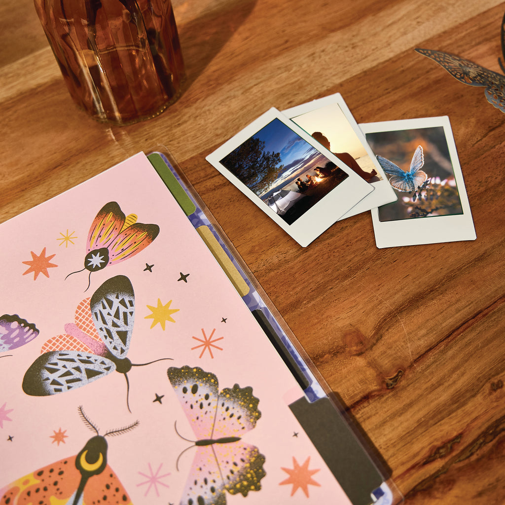 Mystic Blooms Classic Planner Horizontal 12 Meses sin Fecha