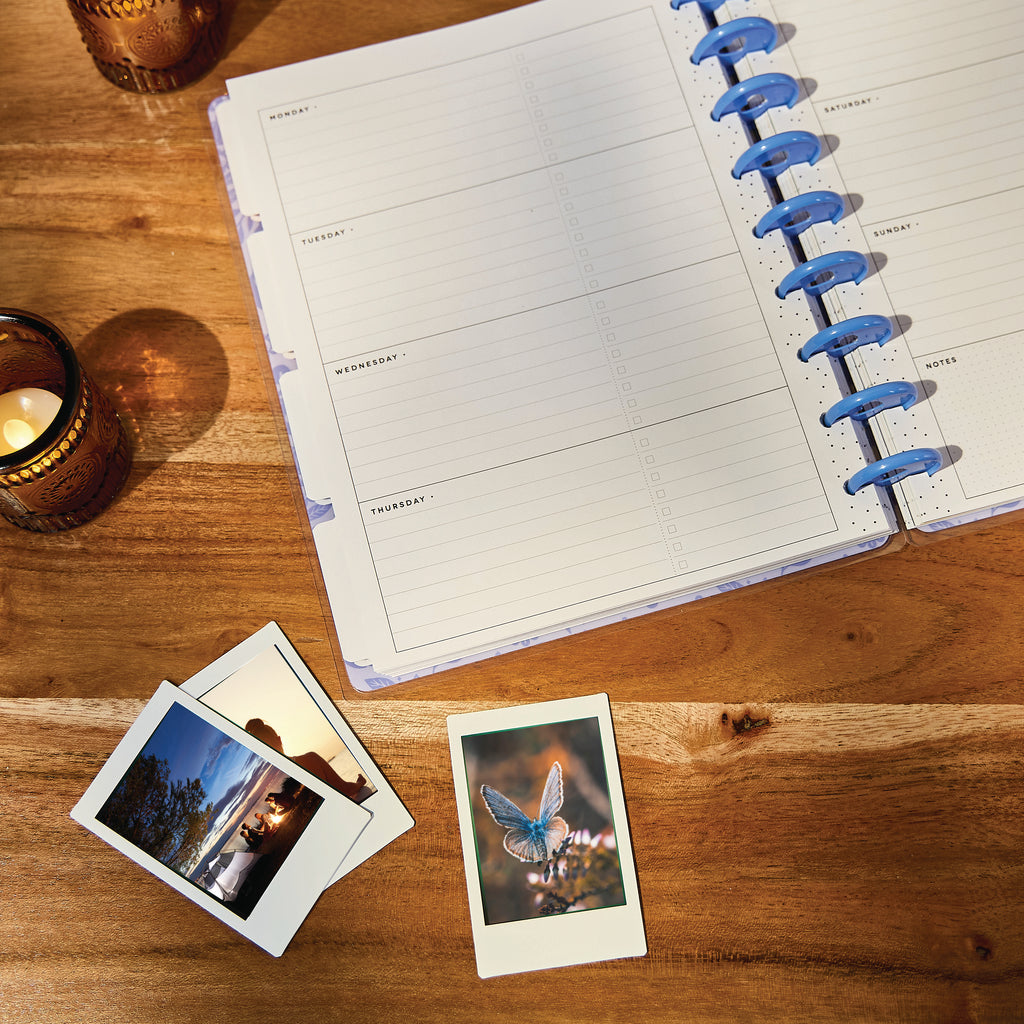 Mystic Blooms Classic Planner Horizontal 12 Meses sin Fecha