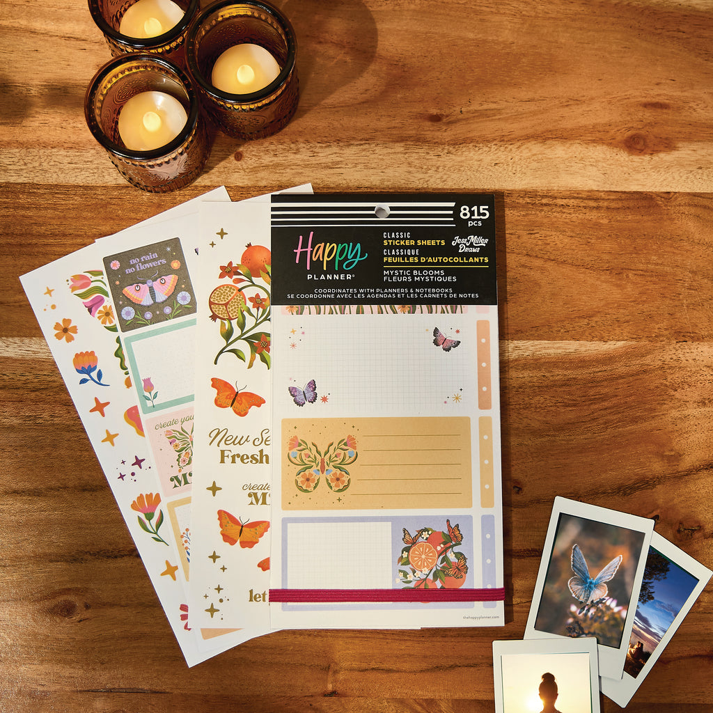 Mystic Blooms Classic 30 Sheet Sticker Value Pack