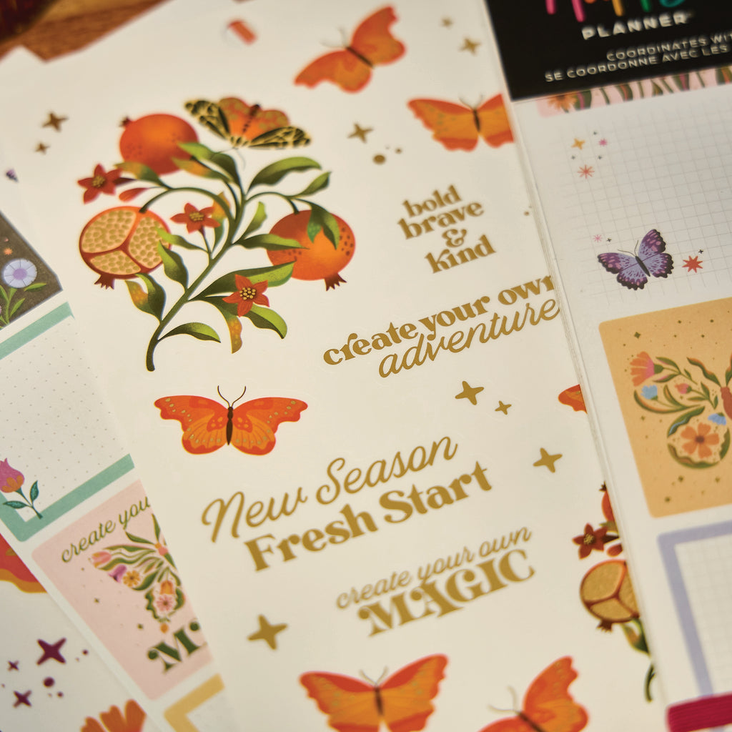 Mystic Blooms Classic 30 Sheet Sticker Value Pack