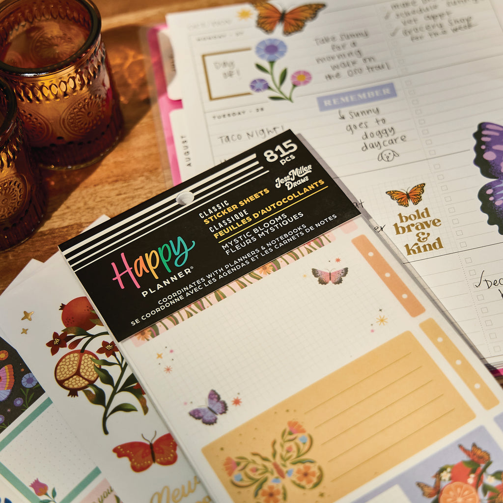 Mystic Blooms Classic 30 Sheet Sticker Value Pack