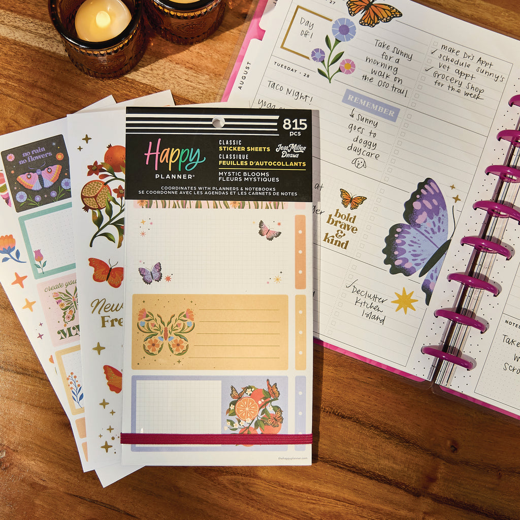 Mystic Blooms Classic 30 Sheet Sticker Value Pack