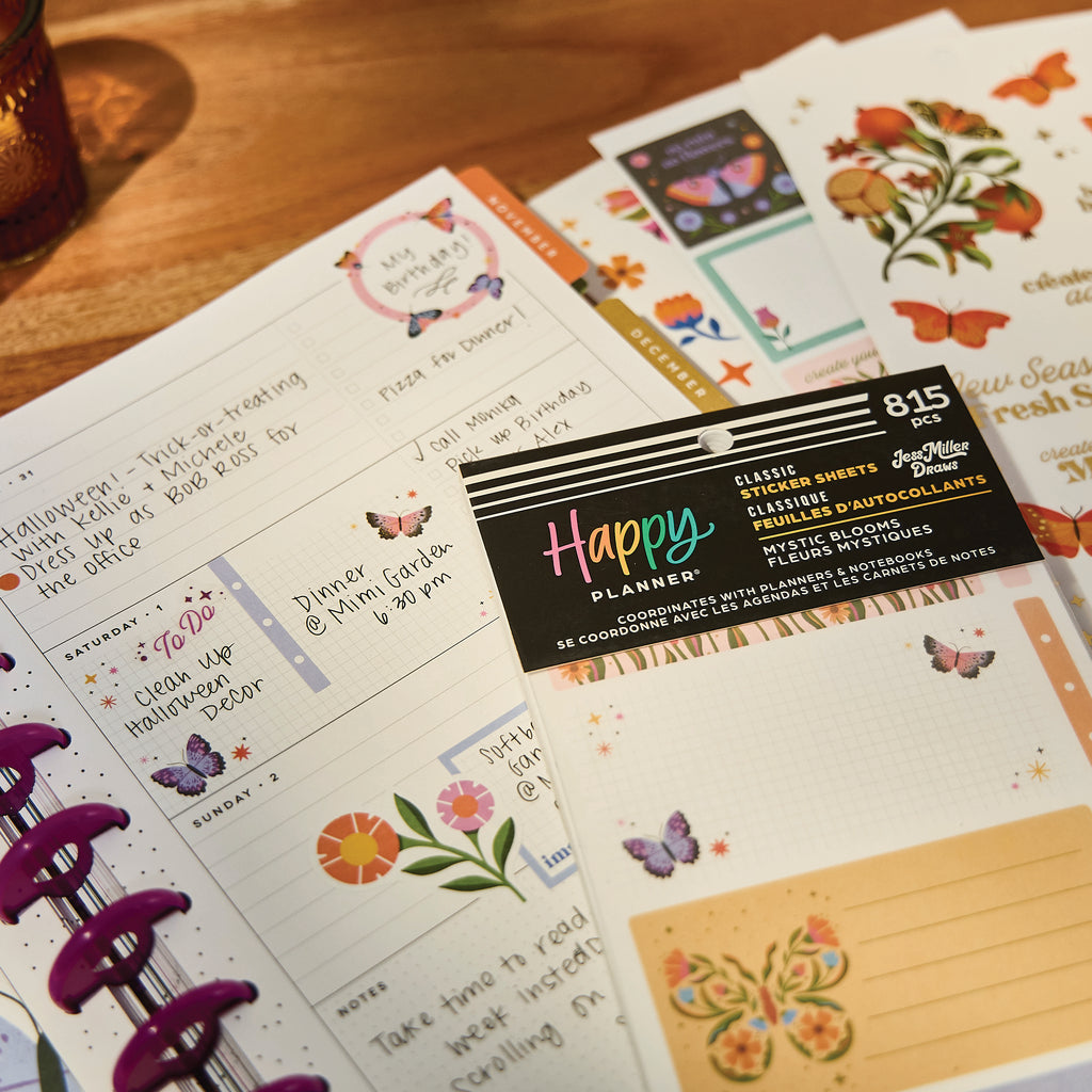 Mystic Blooms Classic 30 Sheet Sticker Value Pack