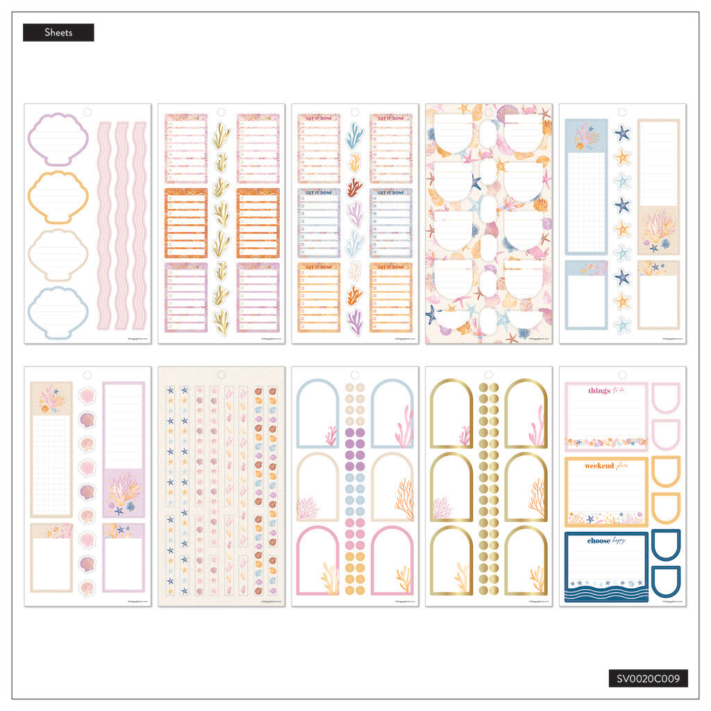Shell Yeah Classic 30 Sheet Sticker Value Pack