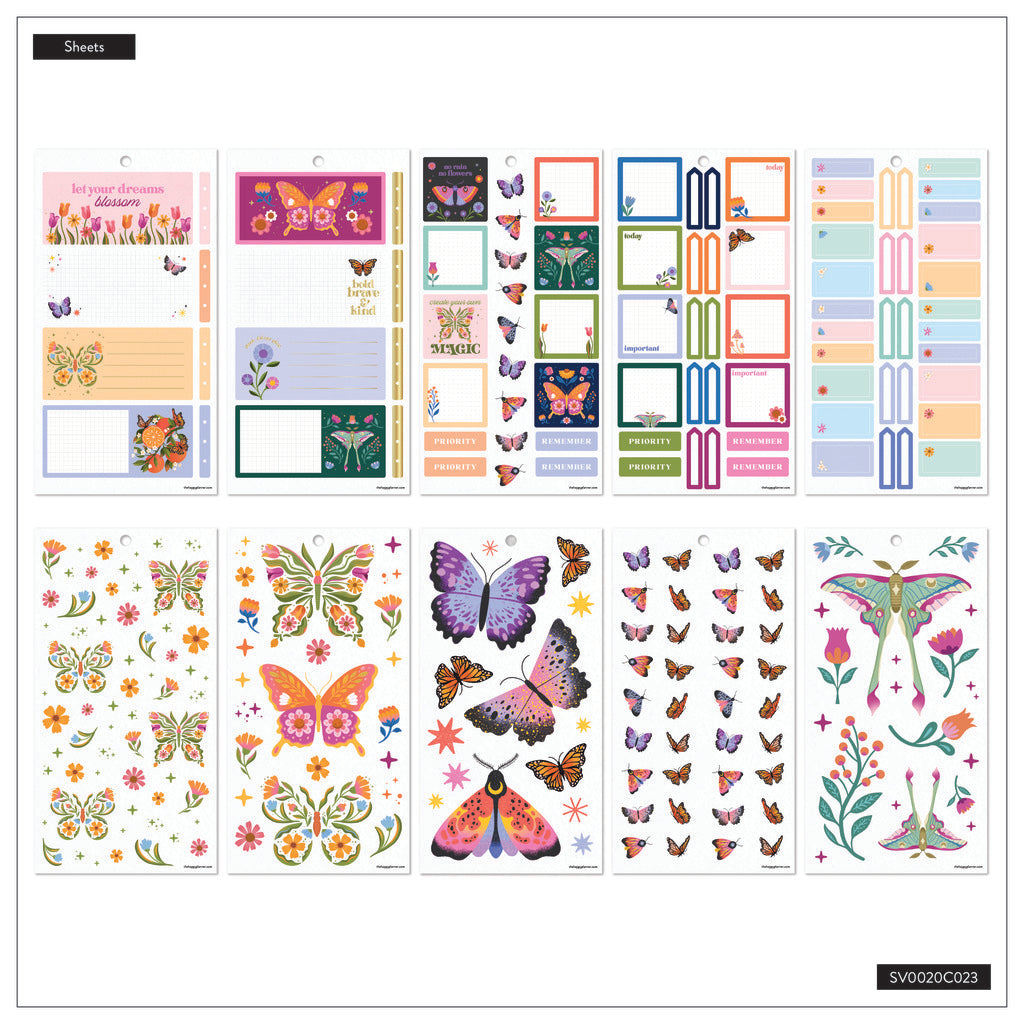 Mystic Blooms Classic 30 Sheet Sticker Value Pack