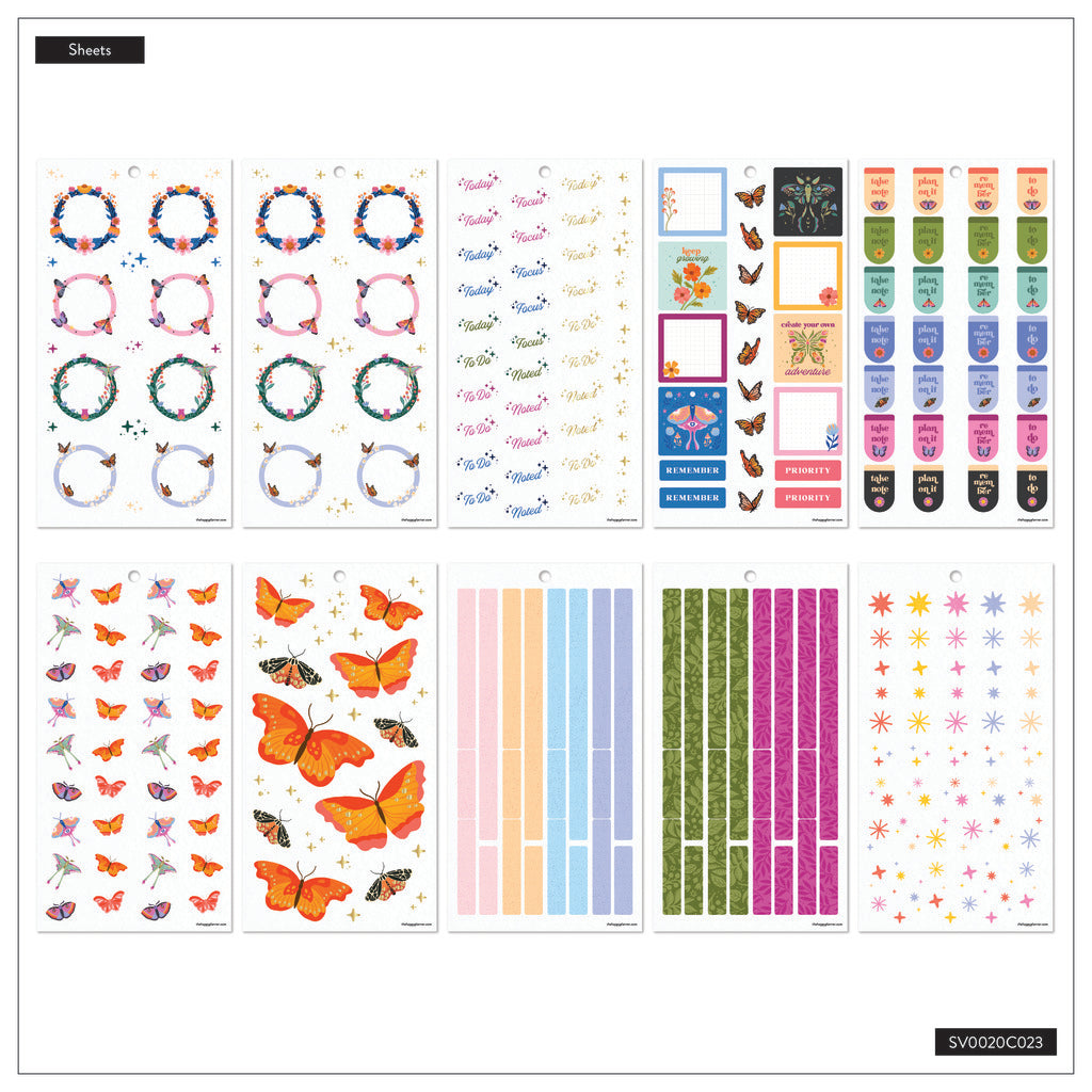 Mystic Blooms Classic 30 Sheet Sticker Value Pack