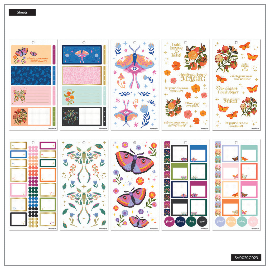 Mystic Blooms Classic 30 Sheet Sticker Value Pack