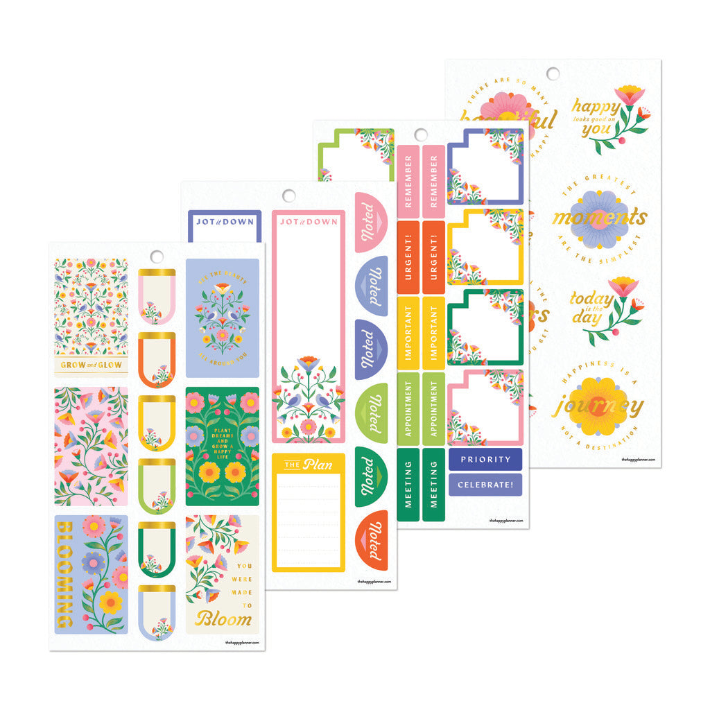 Bloom & Glow Classic 30 Sheet Sticker Value Pack