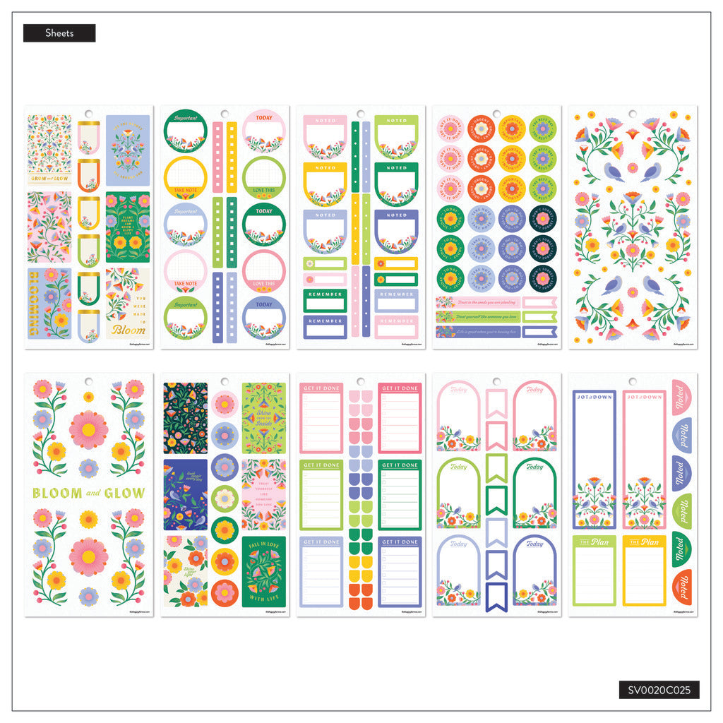 Bloom & Glow Classic 30 Sheet Sticker Value Pack
