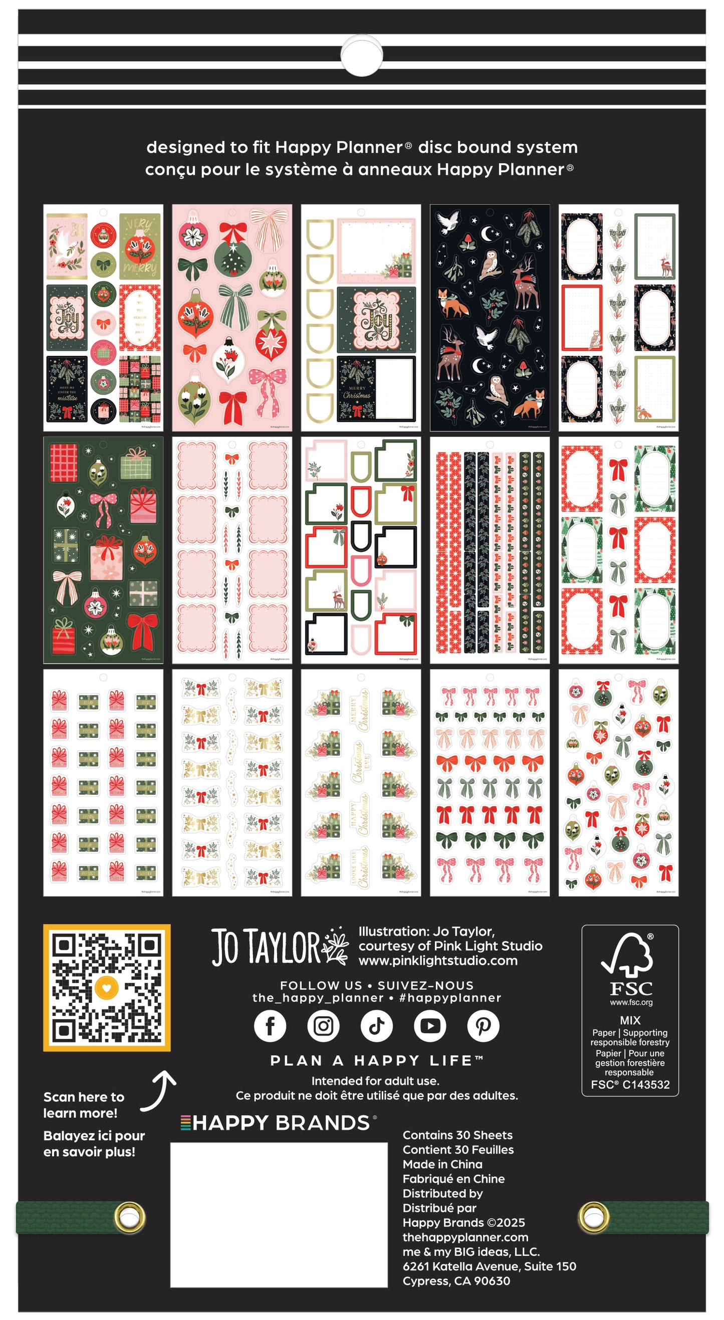 Christmas Classic 30 Sheet Sticker Value Pack - PREVENTA