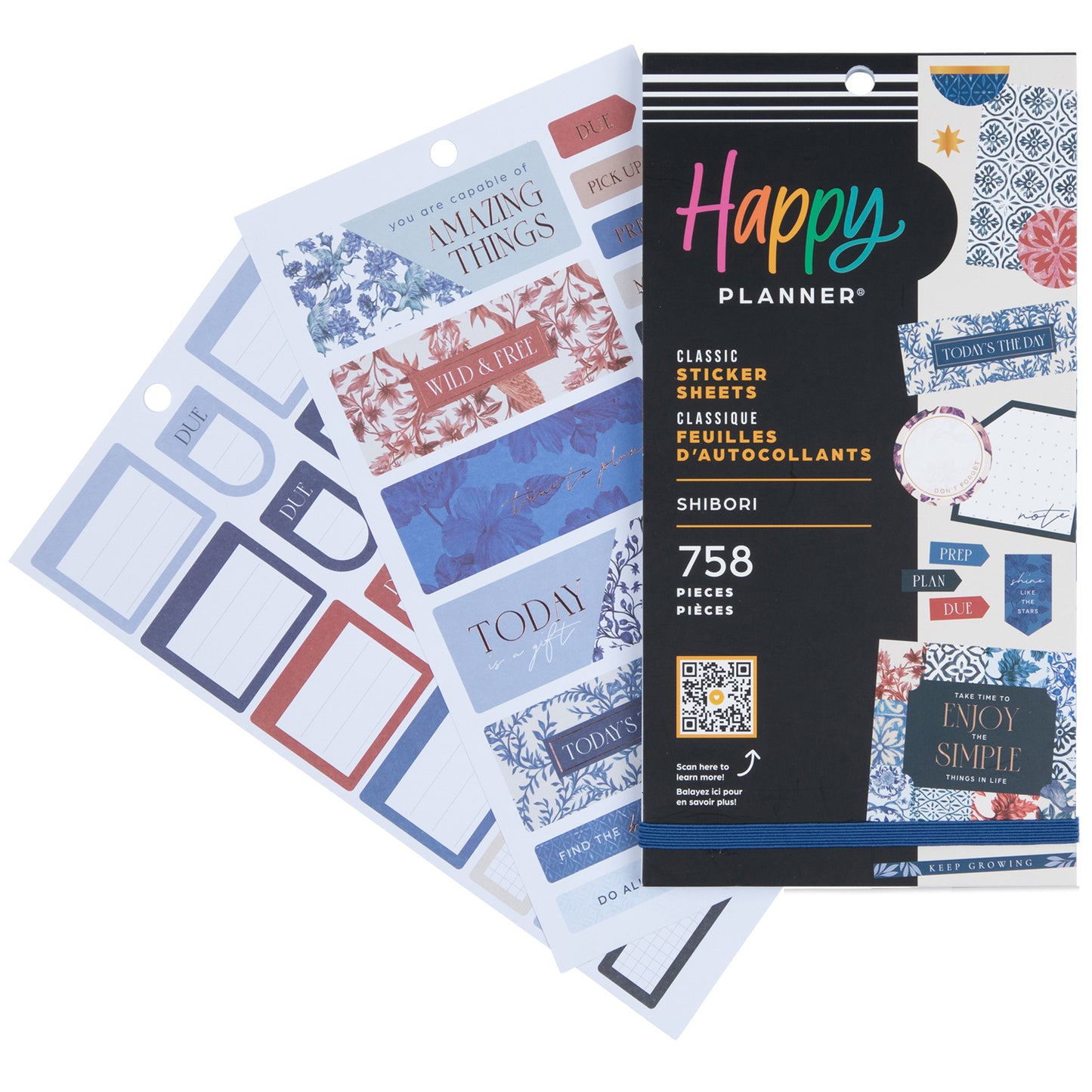 Shibori Value Pack Sticker Book