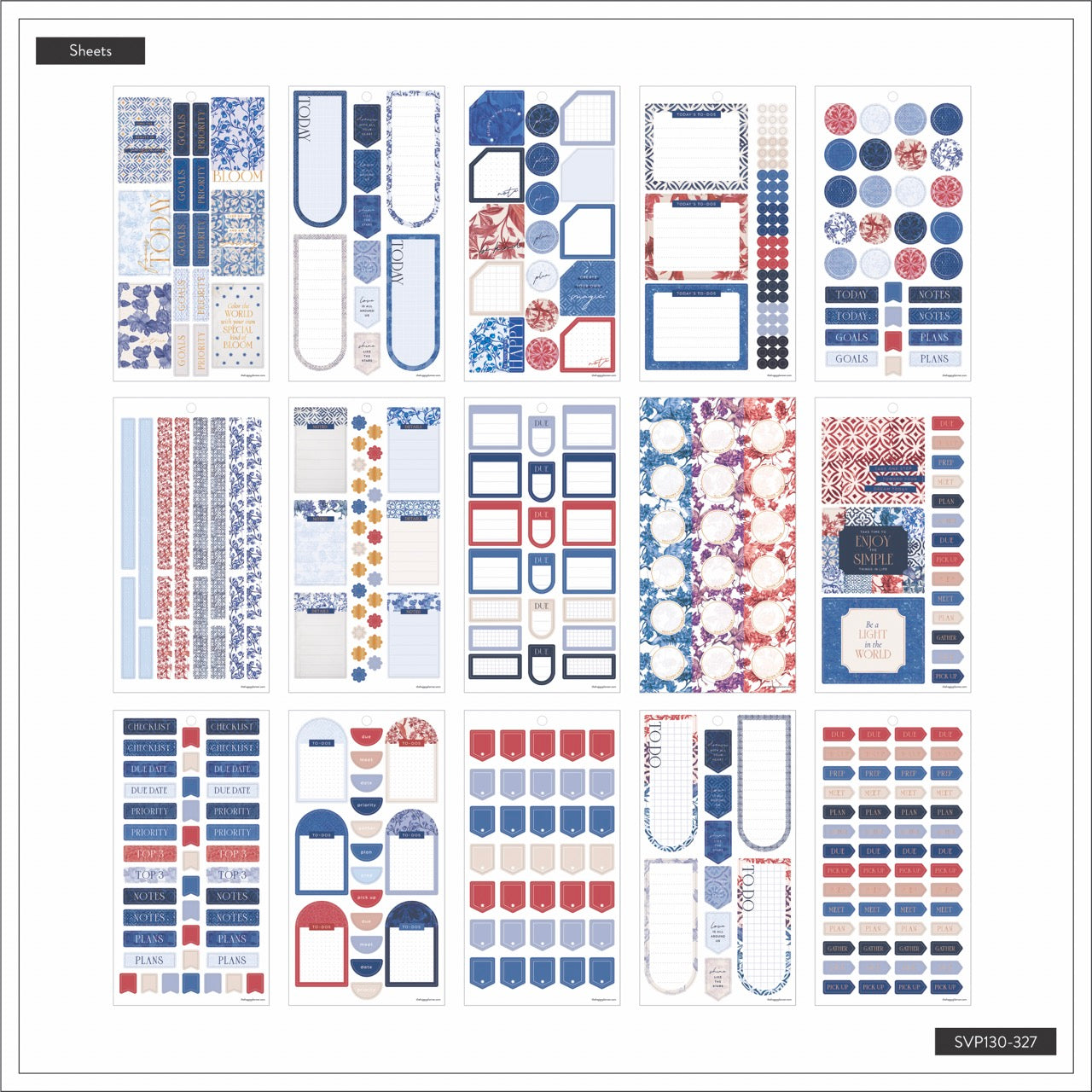 Shibori Value Pack Sticker Book