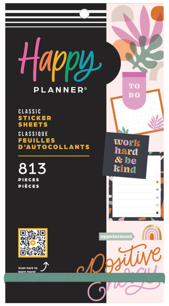 Happy Planner Playful Modern Classic 30 Sheet Sticker Value Pack