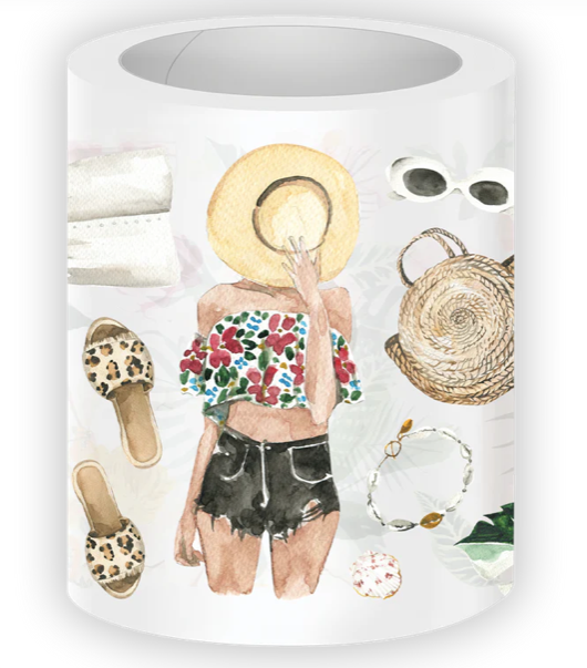 Rongrong Pet Tape Tropical Aesthetic - Rollo