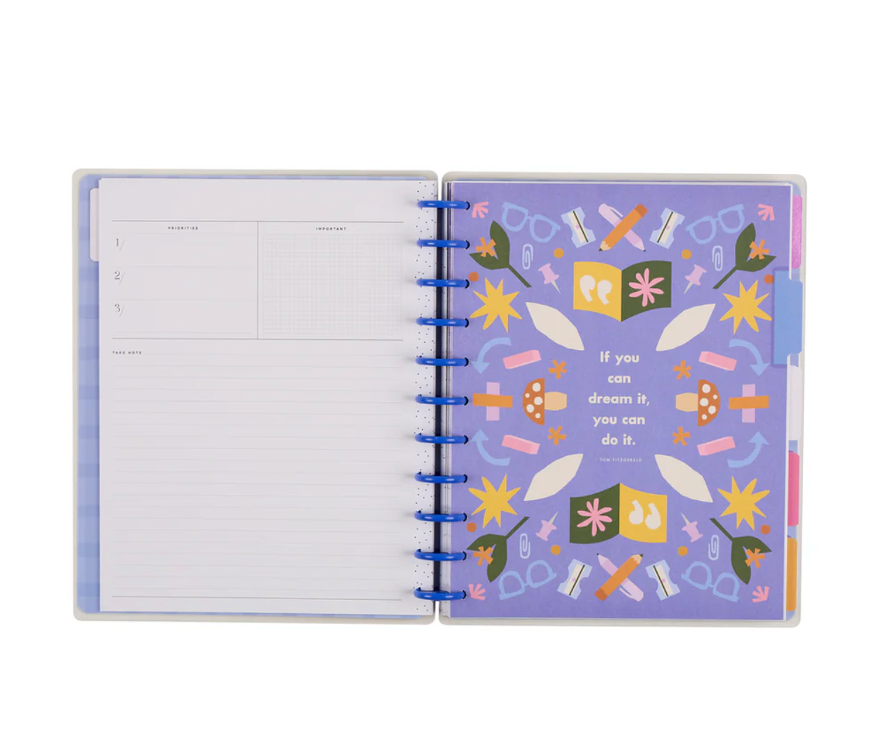Heart Work Big Teacher Planner - Sin fecha