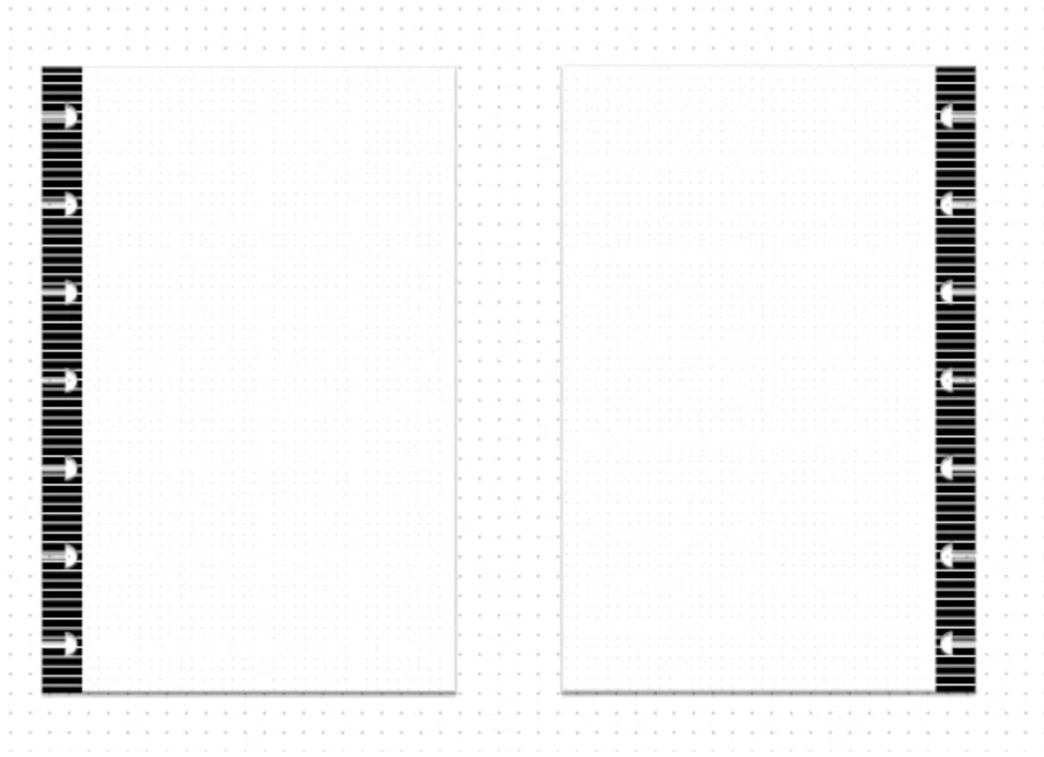 Papel Relleno Puntos Mini - Dot Grid