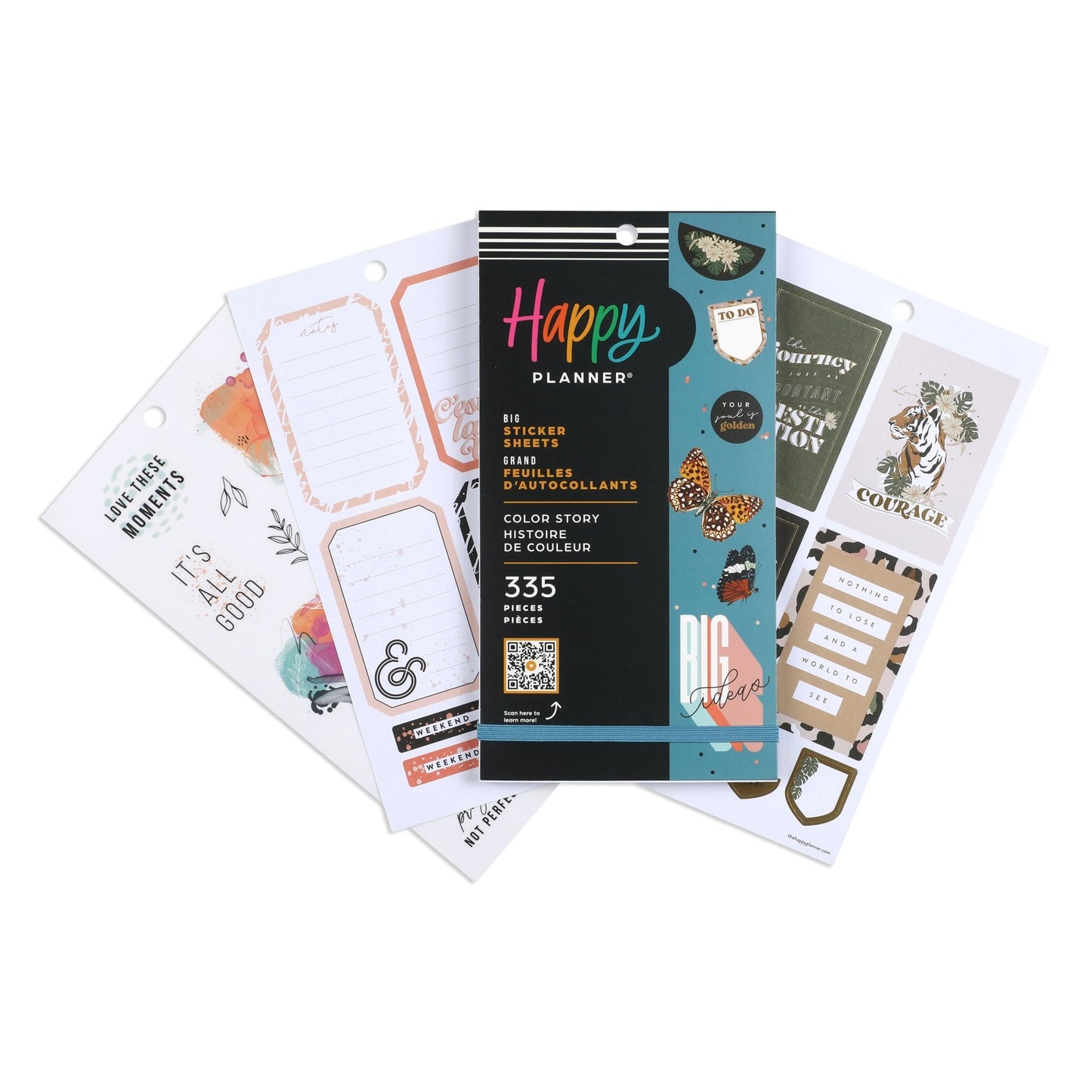 Color Story Bright Places Value Pack sticker book - Bera Papier