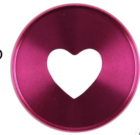 Discos Expansores Metálicos Hot Pink - Bera Papier