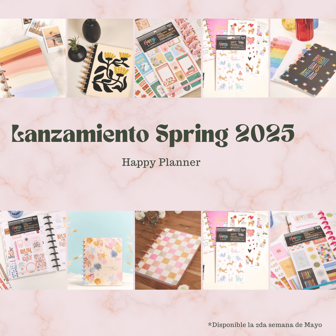 Happy Planner Spring 2025 - Bera Papier