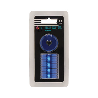 Santorini Blue Metal Disc Set - Discos Metálicos Azules