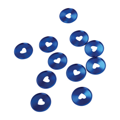 Santorini Blue Metal Disc Set - Discos Metálicos Azules