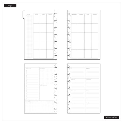 Modern Charm Extension Pack Happy Planner Mini – 6 Meses