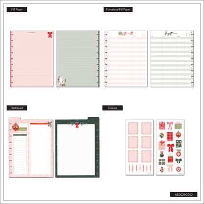 Winter Charm Classic Planner Companion/ Set de Accesorios Festivos Happy Planner Classic