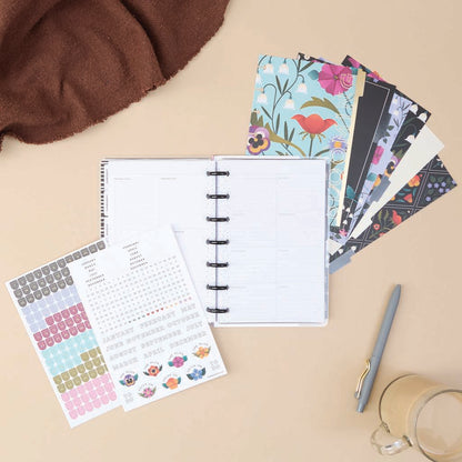 Happy Planner Radiant Garden Mini Extension Pack Dashboard