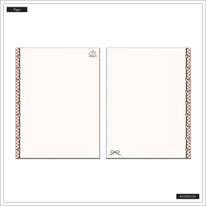 Modern Charm Fill Paper/ Papel de Puntos Classic Happy Planner – 40 Hojas Dot Grid