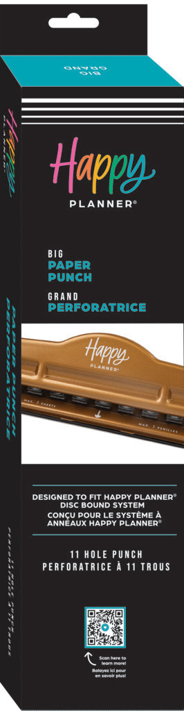 Happy Planner Gold Big Punch