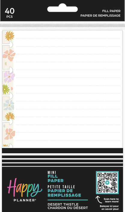 Desert Thistle Mini Fill Paper