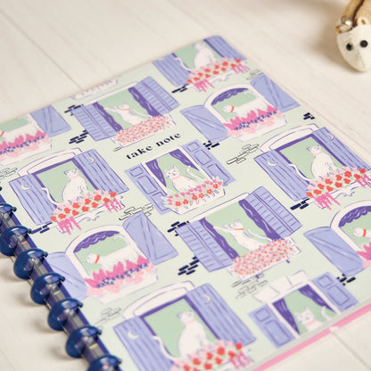 Purr-fect Year Big Disc Bound Notebook