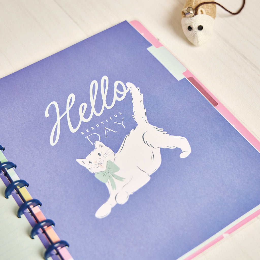 Purr-fect Year Big Disc Bound Notebook