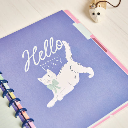 Purr-fect Year Big Disc Bound Notebook
