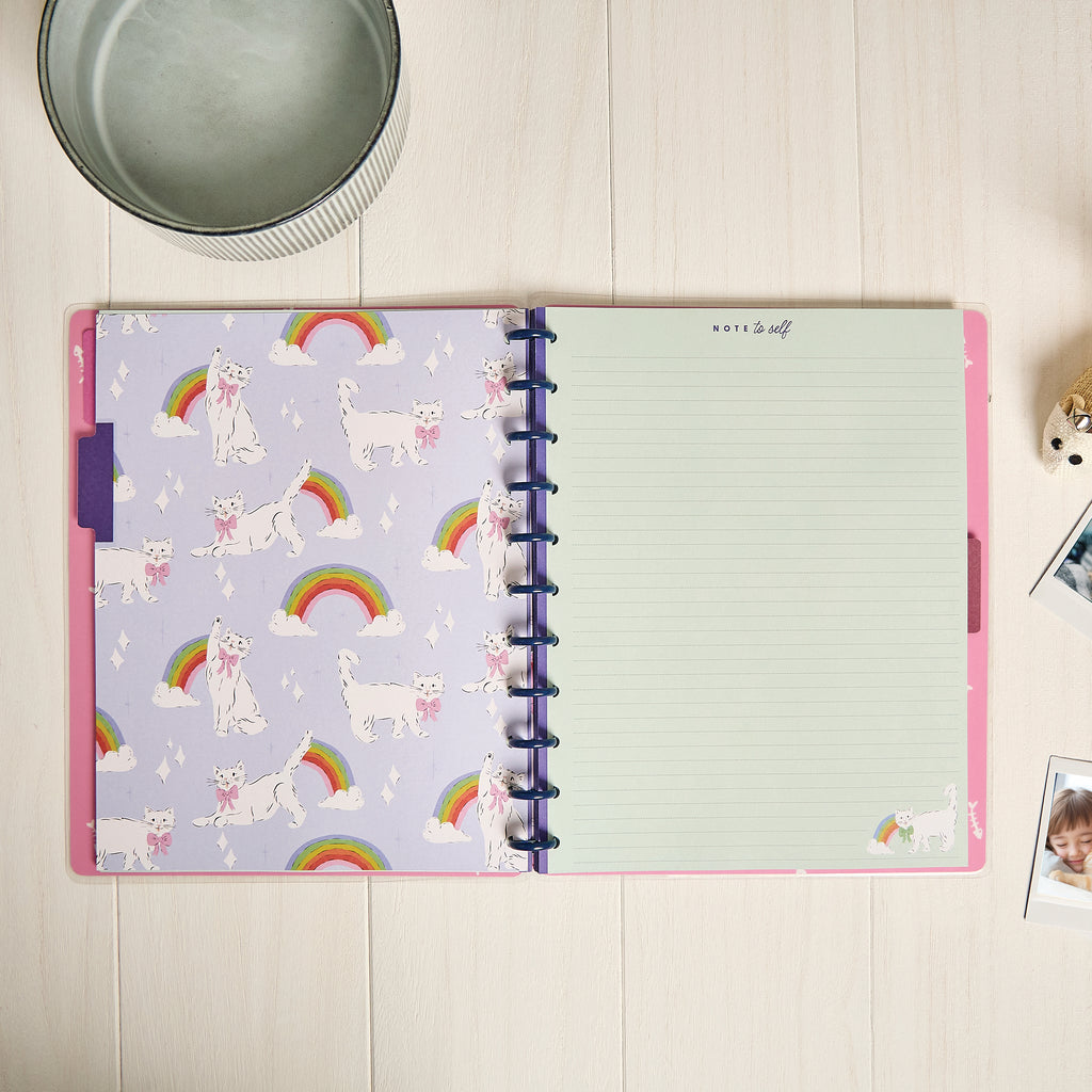 Purr-fect Year Big Disc Bound Notebook