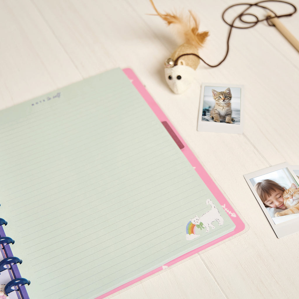 Purr-fect Year Big Disc Bound Notebook