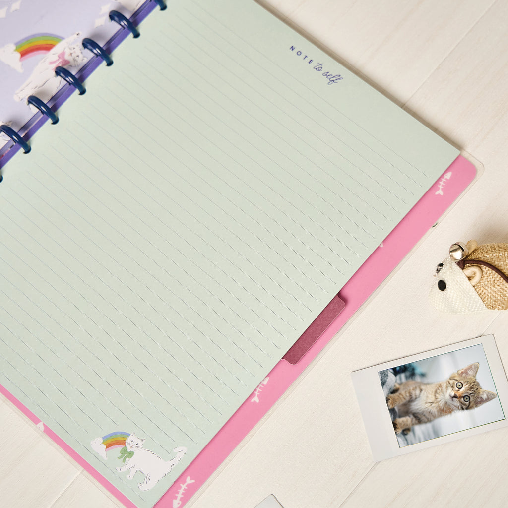 Purr-fect Year Big Disc Bound Notebook